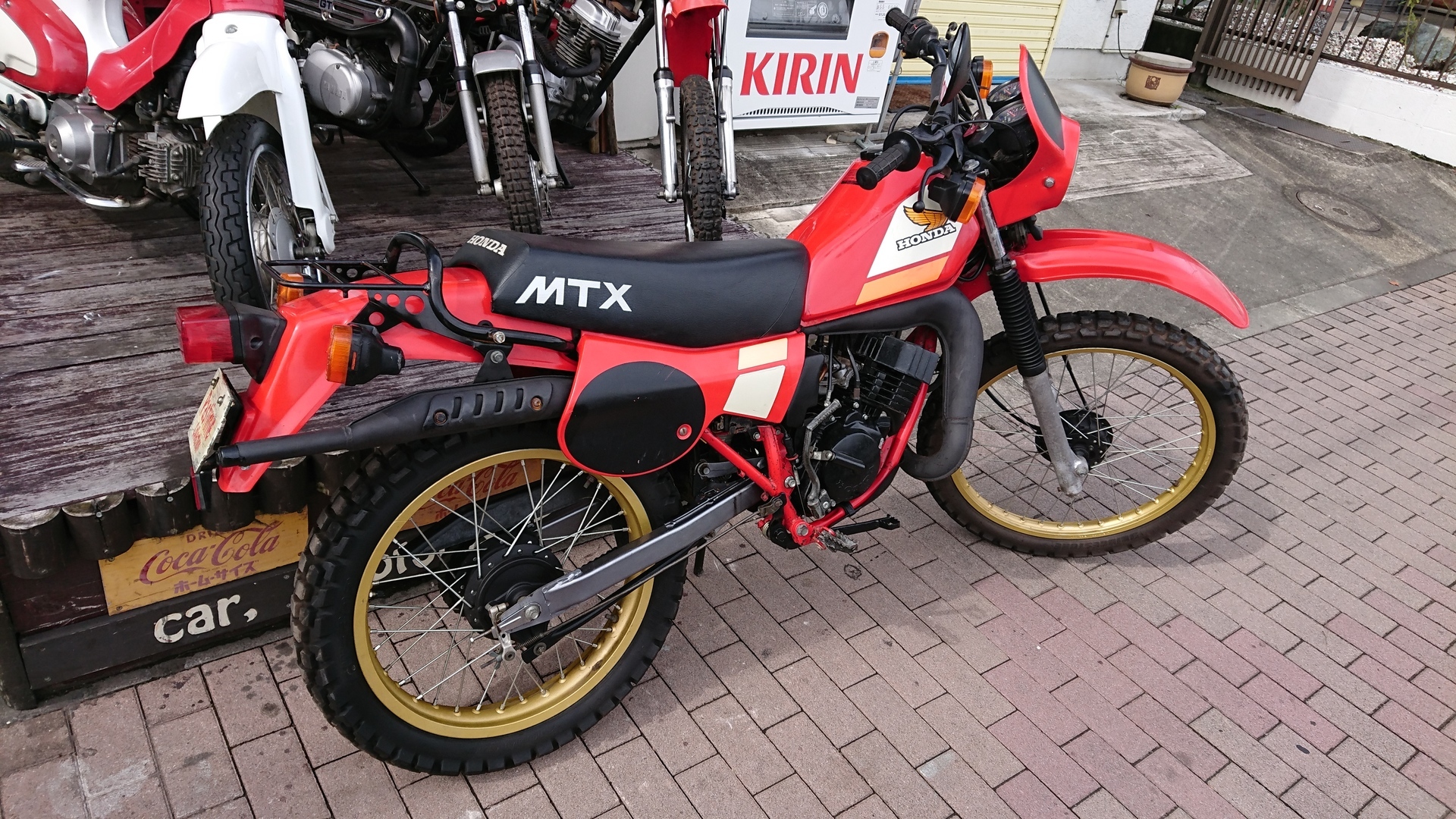 純正買付MTX200/オフ車/山バイ／レア車 126cc-250cc